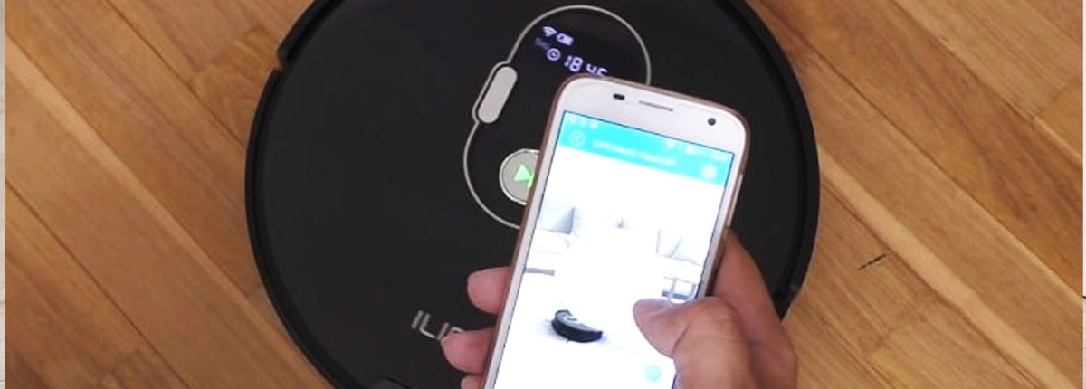 Роботы пылесосы iLife управляются с помощью мобильного телефона