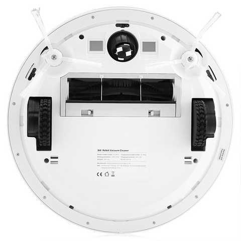 Робот пылесос 360 Plus Vacuum Cleaner S6 White - SmartRobot.com.ua