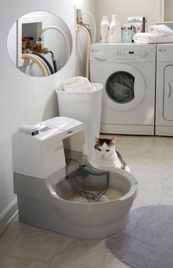 Автоматический туалет CatGenie 120 - Комплект "Все и сразу"