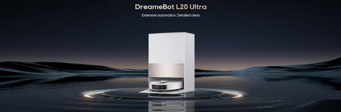 Dreame L20 Ultra — інноваційний робот пилосос 2 в 1
