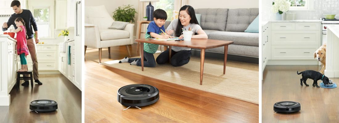 iRobot Roomba e5 может работать на любых поверхностях