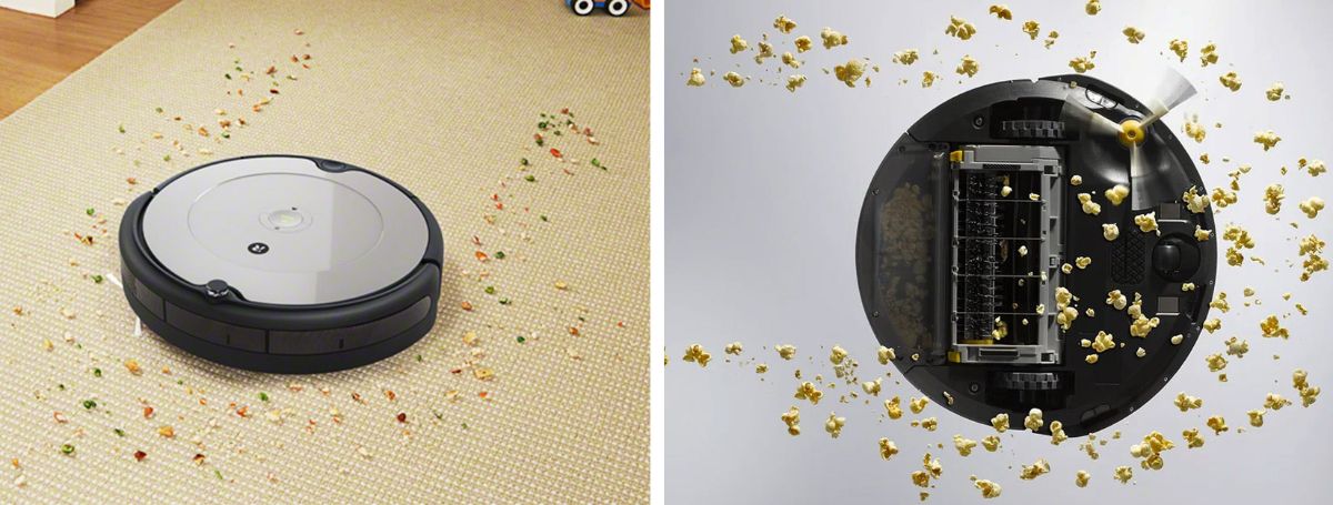 iRobot Roomba 698 робот пылесос для дома. Качественно убирает крупные частицы мусора