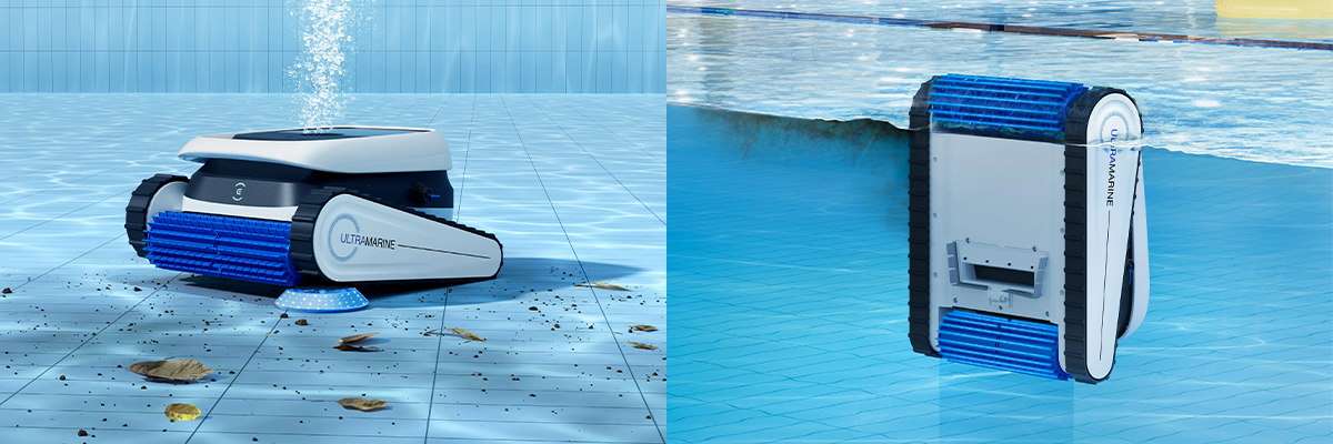 Процес прибирання Ecovacs Ultramarine P1