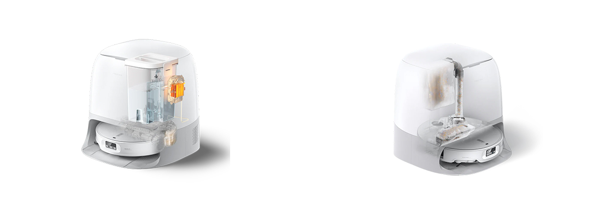 Особливості бази робота Qrevo Curv 2 Pro