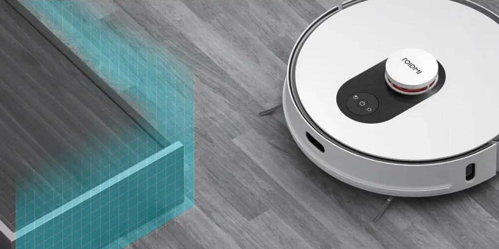 Xiaomi Roidmi Eve Plus robot vacuum cleaner поліпшене орієнтування в просторі
